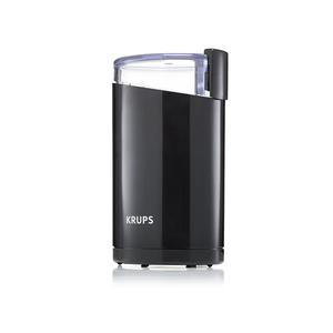 KRUPS Precision Electric Coffee Grinders: 3 oz Capacity, 200W Motor, Stainless Steel Blades for Uniform Grinding of Coffee Beans, Herbs, Nuts, and Spice Grinder (Black)