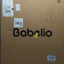 Babelio Baby Gate for Doorways and Stairs, 26-40" Auto Close Dog Gate, PressGuard C5, Easy-Install Pressure Mounted Satey Door, No Drilling Safety Gate for Child and Pets, Brown