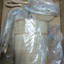 Boho Natural Rattan Wall Sconce Set of 2 Hand Woven Wall Lamp Rustic Wicker Wall Lights for Bedside Hallway Vanity Stairway Fireplace Living Room, UL Listed