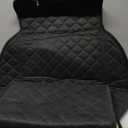 IVICY Faux Suede Front Car Seat Cover  Durable, Non-Slip Seat Protector for Cars  1 Unit, Black