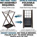Folding Umbrella Storage Stand Rack Holder Organizer Bin for Entryway Home Commercial Office Décor with Drip Tray, L12.60 x W12.01 x H20.08 inch