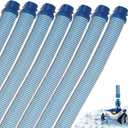 Upgraded Pool Vacuum Hose, 7-Pack Twist Lock Pool Cleaner Hose Replacement