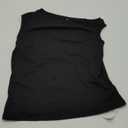 Cicy Bell Womens Off One Shoulder Tops Summer Ribbed Knit Tank Tops Trendy Casual Loose Fit Sleeveless Tee Shirts M