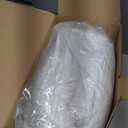 Andency White Comforter Set Queen Size, Lightweight Fluffy Farmhouse White Ruffle Bedding Set, Soft Polyester All Season Shabby Chic Bed Comforter Set 3 Pieces (1 Ruffle Comforter 2 Pillowcases) (Queen(90"x90"))