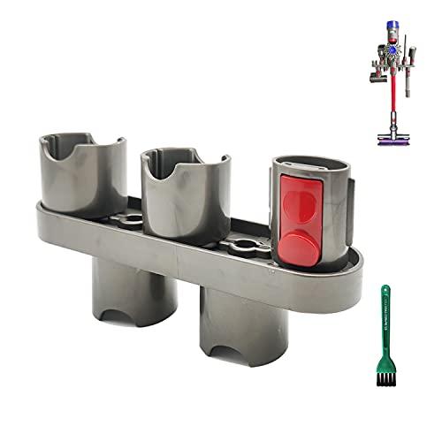 EZ SPARES Compatible Vacuum Parts Docking Station,Wall Mount Bracket,DYS V7 V8 V10 V11 Cordless Vacuum Cleaner, Attachment Accessory Storage Holder Organizer,DIY Connector Converter(1pc)