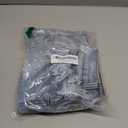 onlypuff Women Denim Shorts Ripped Mid Waisted Jean Shorts with Pockets (M)