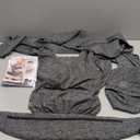 Boppy Baby Carrier - ComfyFit, Heathered Gray, Hybrid Wrap, 3 Carrying Positions, 0m+ 8-35lbs, Soft Yoga-Inspired Fabric with Integrated Storage Pouch