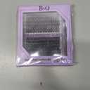 DIY Lash Extension Kit 280pcs Individual Lashes Cluster D Curl Eyelash Extension Kit Lash Clusters with Lash Bond and Seal and Lash Applicator Tool (KIT,40D+50D-D-9-16MIX)