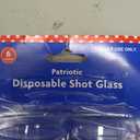 Patriotic Disposable Shot Glass 6 count