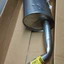 Walker Quiet-Flow SS 54983 Direct Fit Exhaust Muffler Assembly 2" Inlet (OD) 2" Outlet (OD) for Honda Civic