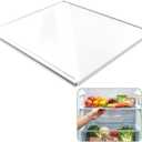 W11130203 Freezer Glass Shelf Replacement 11.7"x10" Tempered Glass Freezer Shelf Compatible with Whirlpool Refrigerator AP6262449, AP6262450, W11130203 Replacement Part.2