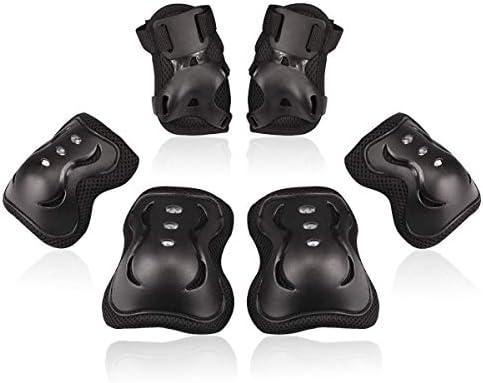 BOSONER Kids/Youth Knee Pad Elbow Pads Guards Protective Gear Set for Roller Skates Cycling BMX Bike Skateboard Inline Skatings Scooter Riding Sports