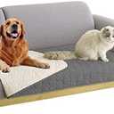Tcksstex Waterproof and Non-Slip Dog Bed Cover and Pet Blanket Sofa Pet Bed Mat ，car Incontinence Mattress Protectors Furniture Couch Cover for Most Cats Dogs,Pets（30x70-Dark Grey）