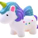 Unicorn Squeezie 4 Pcs 4 Inch