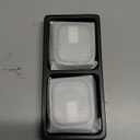 Amizee 2 in 1 Case [2-Pack] Compatible with Apple Watch Series 11/10 46mm with Built-in Screen Protector, Straight Edge Hard PC Full Body Protective Cover for iWatch 46mm, Silver