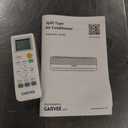 12000 BTU Mini Split Air Conditioner,19 SEER2 Ductless Inverter AC w/ 115V, Cool Up to 750 Sq. Ft with Heat Pump System,White