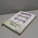 Bathroom Organizer Countertop - 3 Tier Spice Rack Organizer, Counter Organization and Storage for Bathroom, Kitchen, Bedroom, Offices, Foldable (Black)