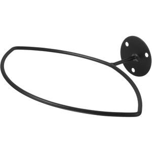 Mikikit Basketball Holder Wall Mount Rack Durable Football Rack for Organizing Sports Balls Easy Installation Space Saving for Home and Gym, Pack of 3