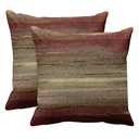 Emvency Set of 2 Throw Pillow Cover Western Tribal Geometric Brown Southwest Decorative Pillow Case Home Decor Square 18 x 18 Inch Pillowcase