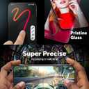 ZAGG Glass+ Screen Protector for iPhone 15 Pro Max - 3X Stronger with Reinforced Edges, Scratch & Smudge-Resistant Surface, InvisibleShield, Easy to Install