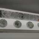 VOLISUN 4-Light Crystal Bathroom Vanity Light Fixtures, Chrome