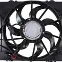 Engine Radiator Cooling Fan Assembly with Brushless Motor for Cadillac ATS 2016-2019 2.0L 3.6L, CTS 2016-2019 2.0L 3.6L, Chevrolet Camaro 2016-2020 2.0L 3.6L