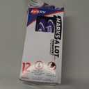 Avery Marks A Lot Permanent Markers, Large Desk-Style Size, Chisel Tip, Water and Wear Resistant, 12 Purple Markers (08884)