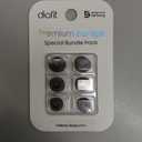 Premium Multi-Flange Eartips for Galaxy Buds3 Pro (Black, Mixed(SML))  Always Fits, Never Slips