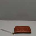 Real Leather Womens Wallet,RFID Blocking Long Wallet For Women Large Capacity Embossed Flowers Wallet Wristlet With Card Holder Zip Coin Pocket(embossed brown)