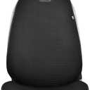 Car Seat Cover  Ice Silk Fabric, Ultra-Thin 0.28 Inch Design, All-Season Front Seat Covers, Breathable Non-Slip Auto Seat Protector for Cars and SUVs (black1)