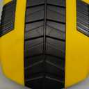 2-in-1 Portable Car Heater & Cooler Fan, 12V Fast Windshield Defroster and Defogger with 360 Rotation, Plugs into Cigarette Lighter (Yellow)