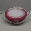 COOK WITH COLOR Mixing Bowls with Lids - 12 Piece Plastic Nesting Bowls Set includes 6 Prep Bowls and 6 Lids, Microwave Safe Mixing Bowl Set, Rose TPR Lid