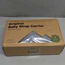 KeaBabies Baby Wrap Carrier - All in 1 Original Baby Carrier Newborn to Toddler Sling, Easy to Wear, Hands Free Bonding, Lightweight, Breathable Infant Wraps (Classic Gray) (One Size (Pack of 1))