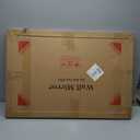 CULER Black Wood Wall Mirror for Bathroom,Rectangle Rustic 24 x 36 inch Hanging VanityMirrors with Wooden Frame for Living Room,Bedroom,Entryway