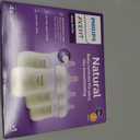 Philips Avent Natural Baby Bottles with Natural Response Nipples (Medium Flow, Flow 3), 9oz, 4-Pack, SCY903/04