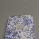 100PCS Decoupage Napkins Blue and White Floral Decorative Paper Napkins Assorted Vintage Flower Chinoiserie Decoupage Paper for DIY Crafts Birthday Party Wedding Baby Shower Decor Each Unfolded 13 In