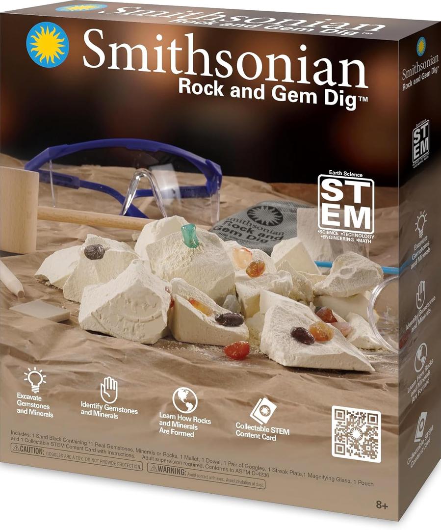 Smithsonian Rock and Gem Dig, Brown