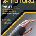 FUTURO Compression Stabilizing Wrist Brace, Left Hand, S/M