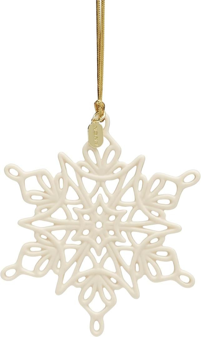 Lenox 895772 2024 Snow Fantasies Snowflake Ornament, Christmas