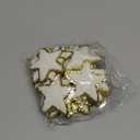 24 Pieces Star Chenille Patches,Cute Iron on Patches for Clothes,Iron on Stars Fabric Embroidered Patches for Women Backpack Hat Jacket Jean Decorative Applique(Star,White)