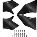 Fender Liners Splash Shields, Full Wheel & Engine Protection Accessories with Upgraded Clips, Durable OEM Style Splash Guards for Toyota Tacoma 2005-2020