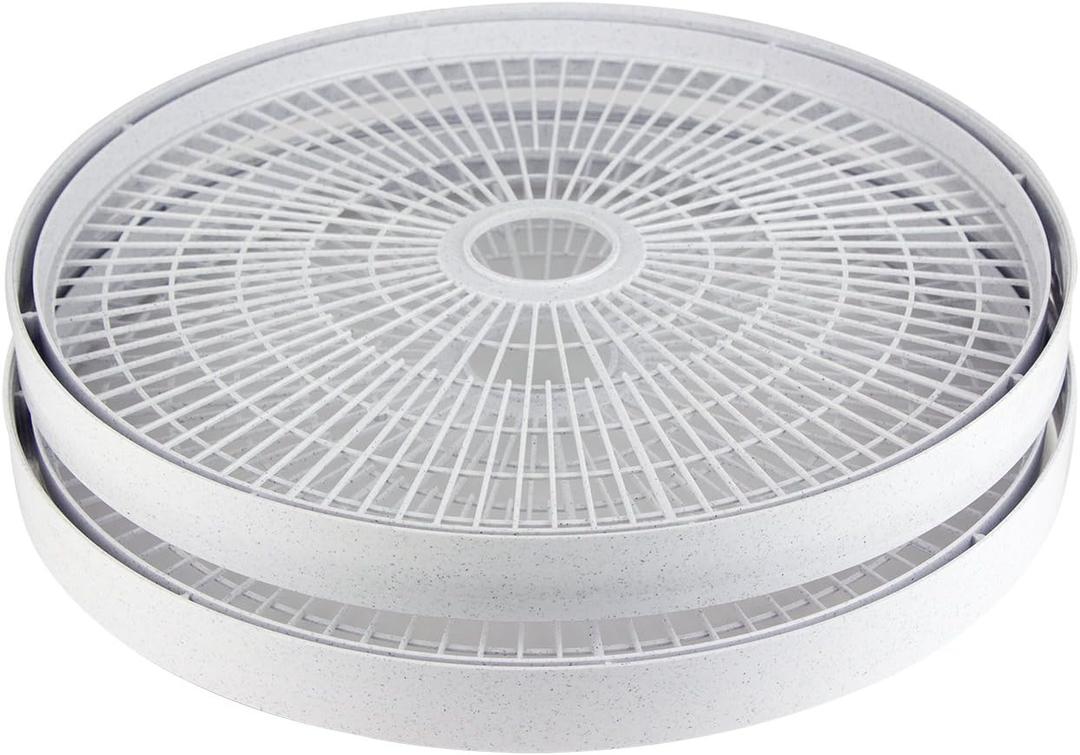 Nesco WT-2SG Round Speckled Plastic 13 1/2" Add-A-Trays for Nesco 20 Series and 30 Series Food Dehydrators