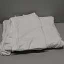 Bedsure 100% Washed Cotton Duvet Cover Full Size - Cream Minimalist Duvet Cover Linen Like for All Seasons - GentleSoft Plain Simple Cotton Bedding, 3 Pieces (Cream, Full, 80"x90") (02 - Cream Yellow (No Comforter)