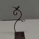 Marbrasse Desktop Glass Planter Hydroponics Vase,Planter Bulb Vase with Holder for Home Decoration,Modern Creative Bird Plant Terrarium Stand, Scindapsus Container (Water Drop Vase)