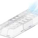 Sideways Vent Extender for Under Furniture, Air Floor Vent Deflector Fits Vents 3" - 6" Wide (1PCS)