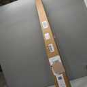 Ivilon Window Curtain Rod Decorative End Cap Design, 1 Inch Rod, 72 to 144 Inch. Warm Gold