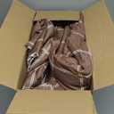 Plaid Twin XL Comforter Set Brown, Reversible Checkered Bedding Set 5 Pieces for Boys Girls Teen, Lightweight Bed in a Bag for Dorm with Sheets, Pillowcase & Sham