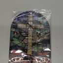 KOMI Cross Stand Catholic Ornament Statue Acrylic Desk Sign Tabletop Decor Home Altar Decor Christian Gifts