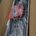 SUPERJARE 78.8 Inch Narrow Console Table with Outlet, Sofa Tables, Behind Couch Table, Long Entryway Tables with Charging Station, for Living Room, Black