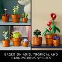LEGO Botanicals Tiny Plants - Artificial, Fake Indoor Plant Building Set for Home, Kitchen, Desk Decoration, Adults Ages 18+ - Gift for Birthdays - 10329